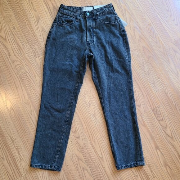 NWT! EVERLANE THE CURVY '90s CHEEKY STRAIGHT JEAN ANKLE HIGH RISE ORGANIC sz 26 - Picture 2 of 7